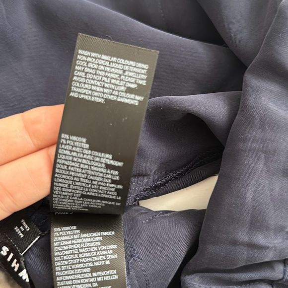 Whistles Madison Pocket Detail Trouser NWT Size 10 US - Picture 10 of 12